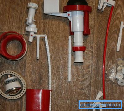 Fittings for cistern Fittings for cistern