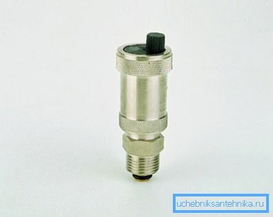 Automatisk luftventil Mayevsky Automatisk luftventil Mayevsky