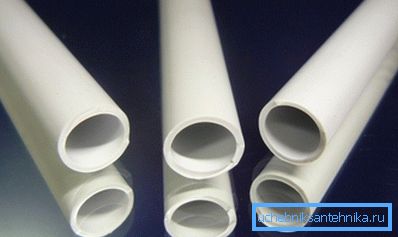 Hvite PVC-rør Hvite PVC-rør