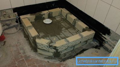 Betong og murstein - tradisjonelle badematerialer Betong og murstein - tradisjonelle badematerialer