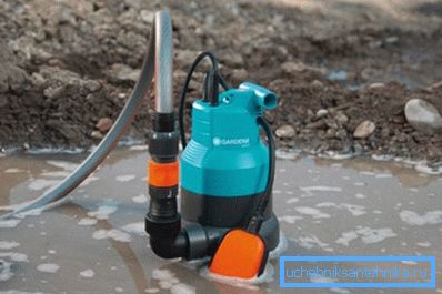 Dreneringspumpen kan takle tungt forurenset vann. Dreneringspumpen kan takle tungt forurenset vann.