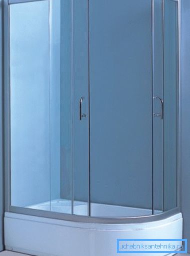Dusjhytter 120x80 uten tak, med høy base, kan brukes som babybad Dusjhytter 120x80 uten tak, med høy base, kan brukes som babybad