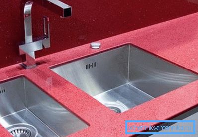 Dobbel vask under benkeplaten Dobbel vask under benkeplaten