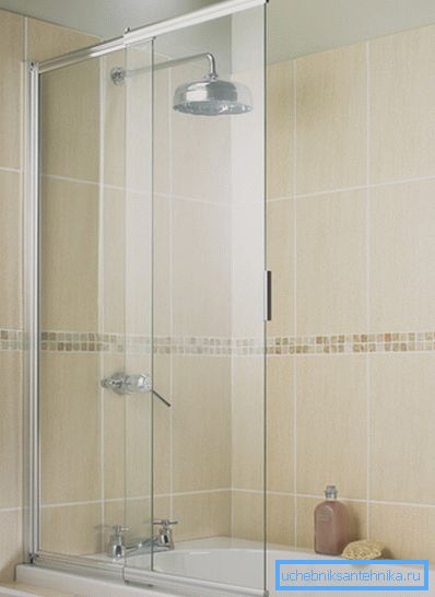 2957 Elegant glassgardin