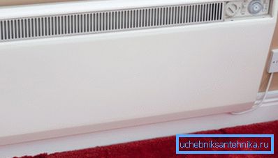 Elektrisk varmekonvektor. Elektrisk varmekonvektor.
