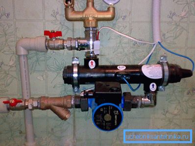 Elektrisk kjele i varmesystemet Elektrisk kjele i varmesystemet