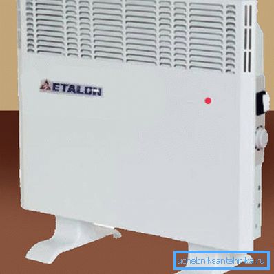 Electroconvector oppvarmer luften effektivt, men bruker en stor mengde elektrisitet Electroconvector oppvarmer luften effektivt, men bruker en stor mengde elektrisitet