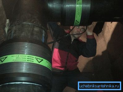 Elektrofusjon stor diameter tilkobling Elektrofusjon stor diameter tilkobling