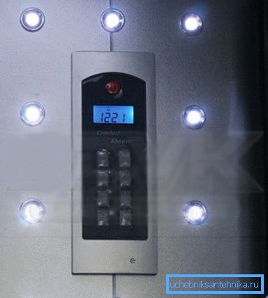 Elektronisk display til kontrollfunksjoner Elektronisk display til kontrollfunksjoner
