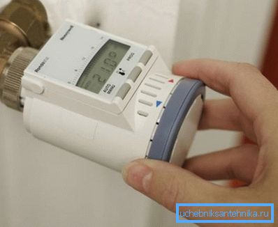 Elektronisk termostatisk radiatorventil - driftsprinsipp Elektronisk termostatisk radiatorventil - driftsprinsipp