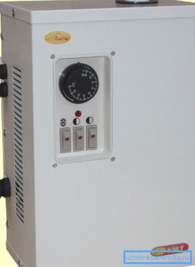 Elektrisk varmeapparat for oppvarming av et privat hus Elektrisk varmeapparat for oppvarming av et privat hus