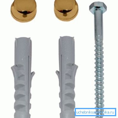 Fixing dowels - den mest enkle og vanlige metoden. Fixing dowels - den mest enkle og vanlige metoden.