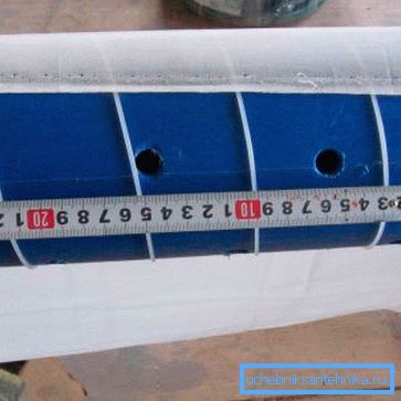 Filter under montering Filter under montering