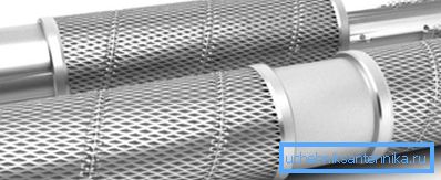 Filter for brønner av nett type Filter for brønner av nett type