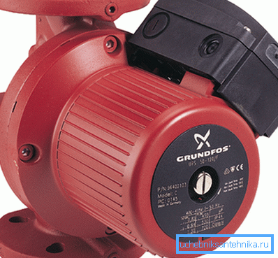 Bilde av en Grundfos-pumpe. Bilde av en Grundfos-pumpe.
