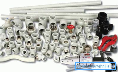 Bilder av en rekke plastfittings Bilder av en rekke plastfittings
