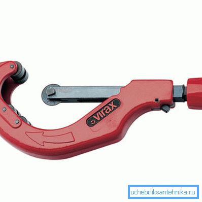 Foto av pipe cutter Foto av pipe cutter