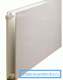 Hygienisk varmepanel med glatt stålskjerm