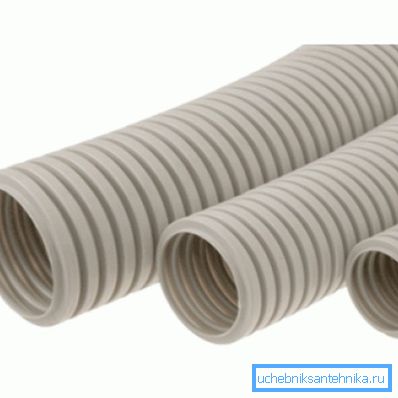 Korrugerte PVC-rør Korrugerte PVC-rør