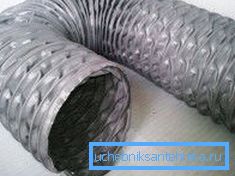 Korrugerte ventilasjonshylse Korrugerte ventilasjonshylse