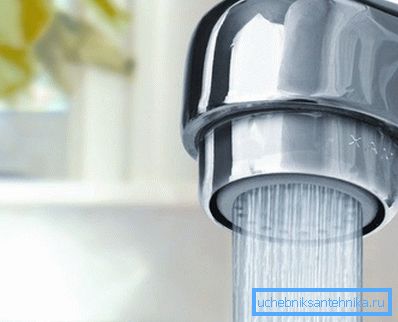 Tappekran med luftfilter Tappekran med luftfilter