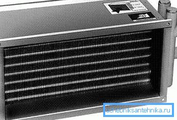 Varmeapparat for ventilasjonssystem Varmeapparat for ventilasjonssystem