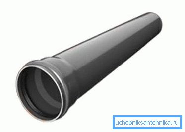 PP F110 bell avløpsrør med gummisegler PP F110 bell avløpsrør med gummisegler