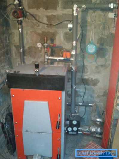Capitara Solitech Plus 3 koblet til varmesystemet Capitara Solitech Plus 3 koblet til varmesystemet