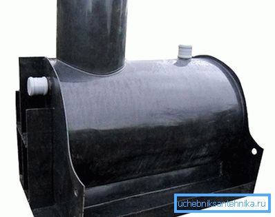 Horisontal septisk tankmolekyl Horisontal septisk tankmolekyl