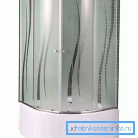 Frostet glass lar deg begrense utsikten. Frostet glass lar deg begrense utsikten.