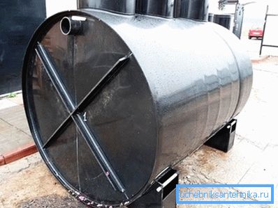 Metal septiktank Metal septiktank