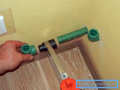 Installasjon av rør av polypropylen. Installasjon av rør av polypropylen.