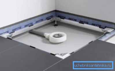 Installasjon av avløp i senteret. Installasjon av avløp i senteret.
