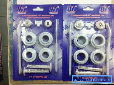 Monteringssett for radiator 3 4 fra alternative produsenter Monteringssett for radiator 3 4 fra alternative produsenter