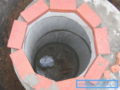 Betongringer kan brukes Betongringer kan brukes