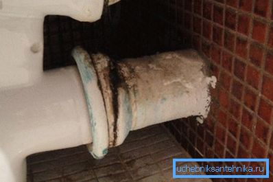 På bildet - horisontalt arrangement av dreneringen. På bildet - horisontalt arrangement av dreneringen.