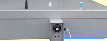 I foto - stålproduktet med innebygd varmeapparat. I foto - stålproduktet med innebygd varmeapparat.