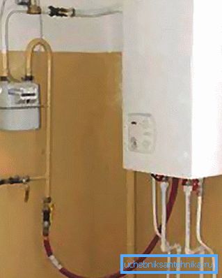 I foto - gassforsyningen i leiligheten I foto - gassforsyningen i leiligheten
