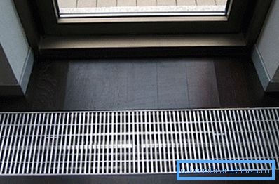 På et bilde - den skjulte gulvkonvektoren På et bilde - den skjulte gulvkonvektoren