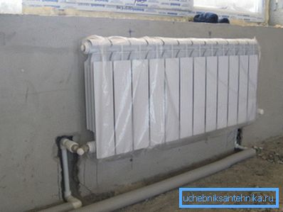 I fotoinstallert radiator. I fotoinstallert radiator.