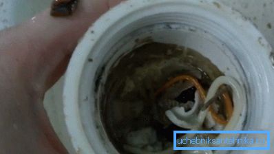 Bildet viser en siphon tett synke. Bildet viser en siphon tett synke.
