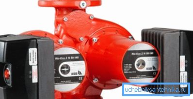 Pumpen KSB Rio-Eco Z med jevn justering. Pumpen KSB Rio-Eco Z med jevn justering.