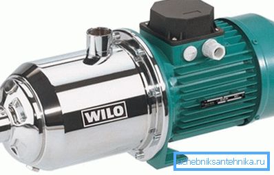 Pumpen lar deg løse problemet med lavt trykk, noe som er spesielt viktig for gammel kommunikasjon Pumpen lar deg løse problemet med lavt trykk, noe som er spesielt viktig for gammel kommunikasjon