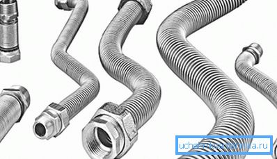 Rustfritt stål er et ganske vanlig materiale for fremstilling av slike elementer. Rustfritt stål er et ganske vanlig materiale for fremstilling av slike elementer.