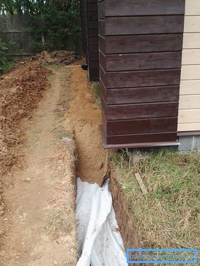 1217 Innpakket rør dekket med sand