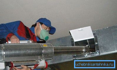 Desinfisering av industrielle kanaler Desinfisering av industrielle kanaler