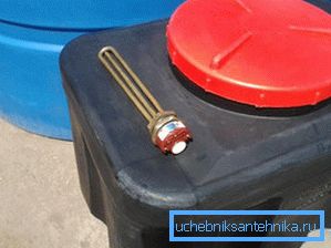 Vanligvis for slike fat brukes et standardvarmeelement med lav effekt, da dette vil redusere kostnadene betydelig, eliminere installasjon av ekstra sikkerhetssystemer og øke levetiden til hele strukturen. Vanligvis for slike fat brukes et standardvarmeelement med lav effekt, da dette vil redusere kostnadene betydelig, eliminere installasjon av ekstra sikkerhetssystemer og øke levetiden til hele strukturen.