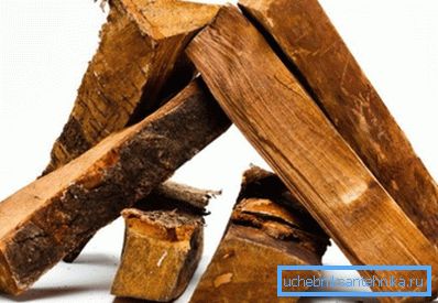 Aspen logs behandlet med reagenser Aspen logs behandlet med reagenser