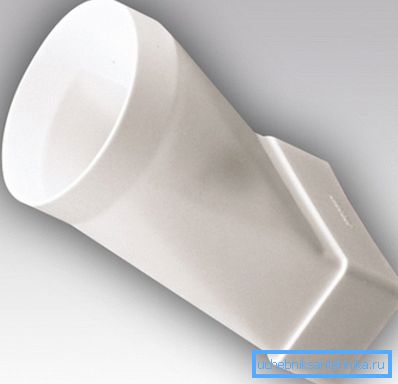 Adapter fra runde til flate luftkanaler for ventilasjon Adapter fra runde til flate luftkanaler for ventilasjon