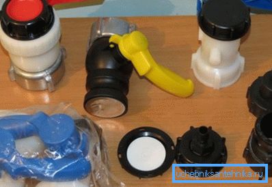 Plastventiler og adaptere til Eurocup Plastventiler og adaptere til Eurocup